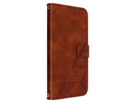 Carcasa Libro para Realme C31 AVIZAR FOLIO-TRENDY-BR-RC31 Marrón