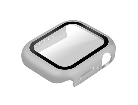 Carcasa para Watch Serie 7 AVIZAR BACK-TEMP-WH-SW45 Blanco