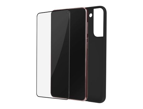 Pack de Protección para Samsung Galaxy S22 AVIZAR PACK-BLACK-S22R Negro