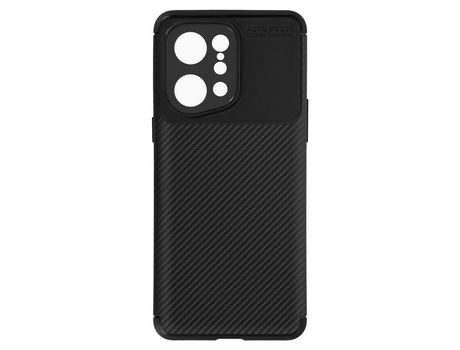 Carcasa para Oppo Find X5 AVIZAR TPU-FOCUS-BK-X5R Negro