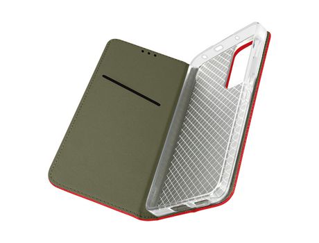 Carcasa Libro para Xiaomi 12 Lite 4G AVIZAR FOLIO-SMART-RD-X12L Rojo