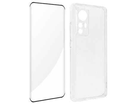 Pack de Protección para Xiaomi 12/12X AVIZAR PACK-360-BK-X12R Transparente
