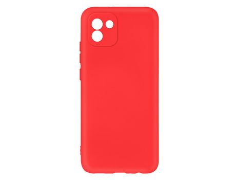 Carcasa para Samsung Galaxy A03 AVIZAR BACK-FAST-RD-A03R Rojo