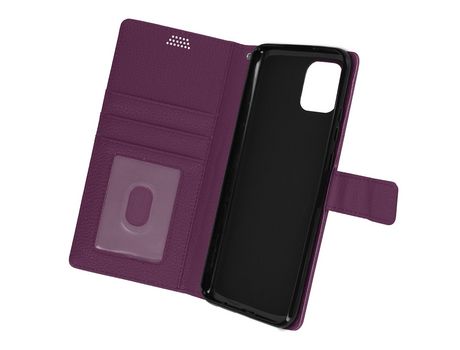 Carcasa Libro para Samsung Galaxy A03 AVIZAR FOLIO-LENNY-PP-A03R Morado