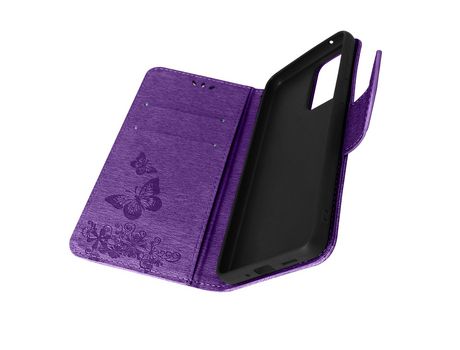 Carcasa Libro para Samsung Galaxy A33 5G AVIZAR FOLIO-CINDY-PP-A336 Morado