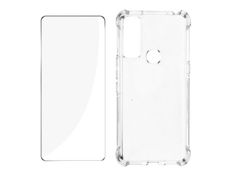 Carcasa para TCL 20R 5G AVIZAR PACK-PREMS-TC20R Transparente