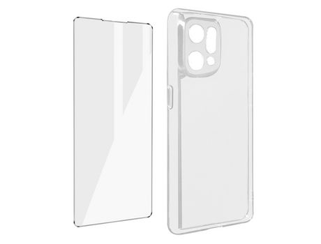 Pack de Protección para Oppo Find X5 AVIZAR PACK-360-CL-X5R Transparente