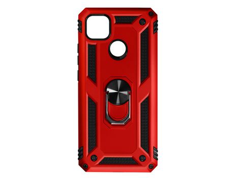 Carcasa con Anillo para Google Pixel 6A AVIZAR BACK-KOSTO-RD-R9C Rojo