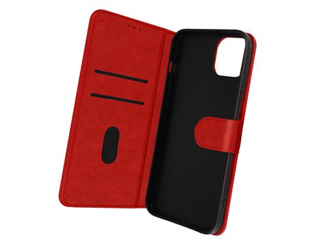 Carcasa Libro para iPhone 14 AVIZAR FOLIO-CHESTER-RD-14R Rojo
