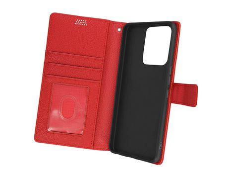 Carcasa Libro para Vivo V23 Pro AVIZAR FOLIO-LENNY-RD-V23P Rojo