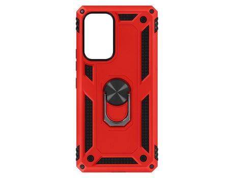 Carcasa con Anillo para Google Pixel 6A AVIZAR BACK-KOSTO-RD-A536 Rojo
