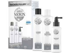 Kit NIOXIN System 1 Thicker Champó + Acondicionador + Tratamiento (150 + 150 + 50 ml)