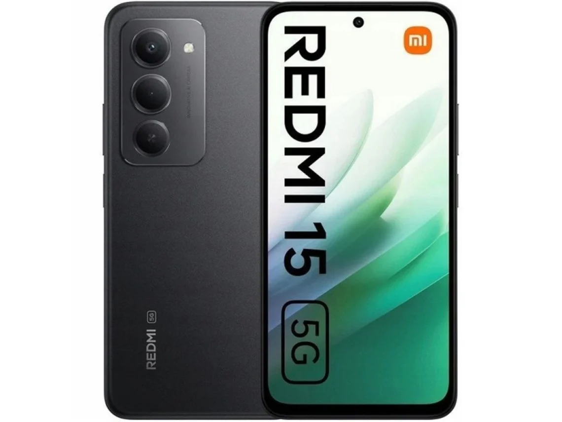 Teléfono inteligente Xiaomi Redmi 15 4gb 128gb 6.9 5g Negro