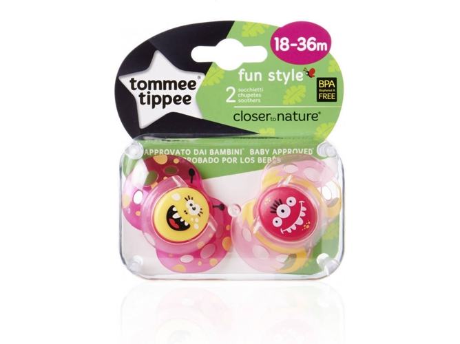 Chupetes TOMMEE TIPPEE Fun Style