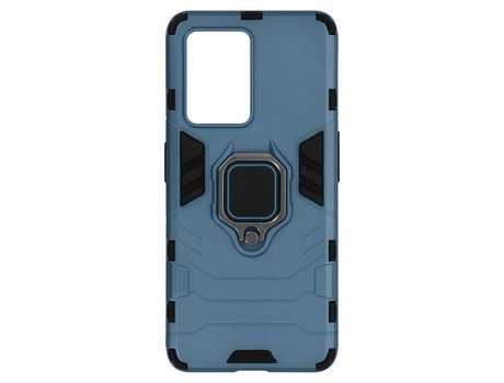 Carcasa con Anillo para Realme Gt 2 Pro AVIZAR BACK-KIBOX-BL-GT2P Azul