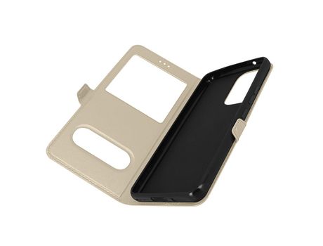 Carcasa Libro para Samsung Galaxy A53 5G AVIZAR FOLIO-TOWIND-GD-A536 Dorado