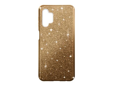 Carcasa para Samsung Galaxy A13 AVIZAR TPU-PAPAY-GD-A135F Dorado