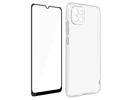 Carcasa para Samsung Galaxy A03 AVIZAR PACK-360-BK-A03R Negro