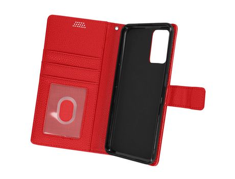 Carcasa Libro para Realme 9I AVIZAR FOLIO-LENNY-RD-R9I Rojo