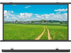 Pantalla De Proyección Manual Enrollable Para Uso Interior Y Exterior, Antiarrugas, Pantalla De Proyección 4k