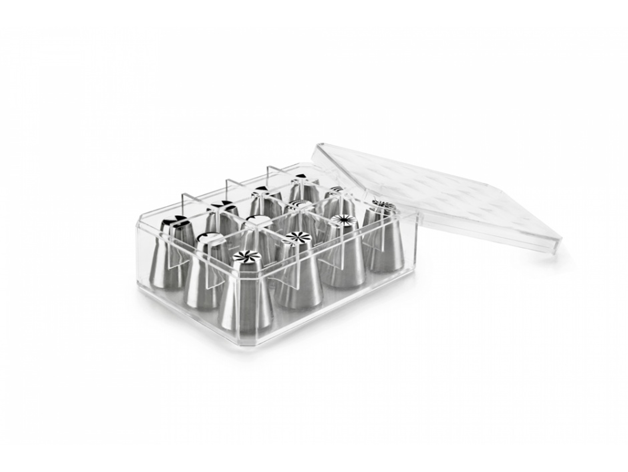 Conjunto 12 Boquillas IBILI Acero Inox
