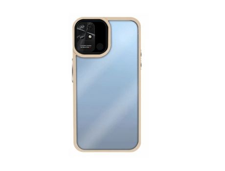 Protección de Airbag de Tapa de Aluminamiento para Xiaomi Redmi 10C Transparent/Beje