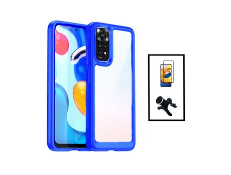 Kit de Protección de Airbag Aluminarm + Cubierta Completa de Relleno Completo + Soporte Magnético para Automóvil Reforzado para Xiaomi Redmi Note 1...