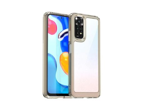 Protección de Airbag de Tapa de Aluminamiento para Xiaomi Redmi Nota 11 Transparente/Beje