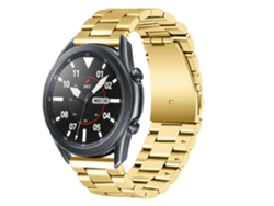 Correa Acero Inoxidável Adaptable Gold para Samsung Galaxy Watch 4 Classic 46Mm