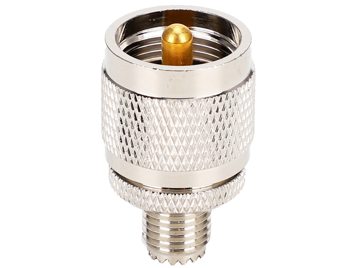 Adaptador coaxial RF (convertidor de UHF macho a TNC hembra)