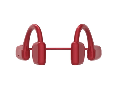 Auriculares Bluetooth inalámbrico rojo