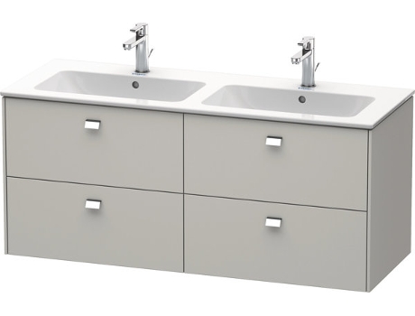 Mueble alto de pared DURAVIT Brioso 129,0 x 47,9 cm con 4 cajones incl. hueco para sifón y delantal para lavabo ME by Starck 233613