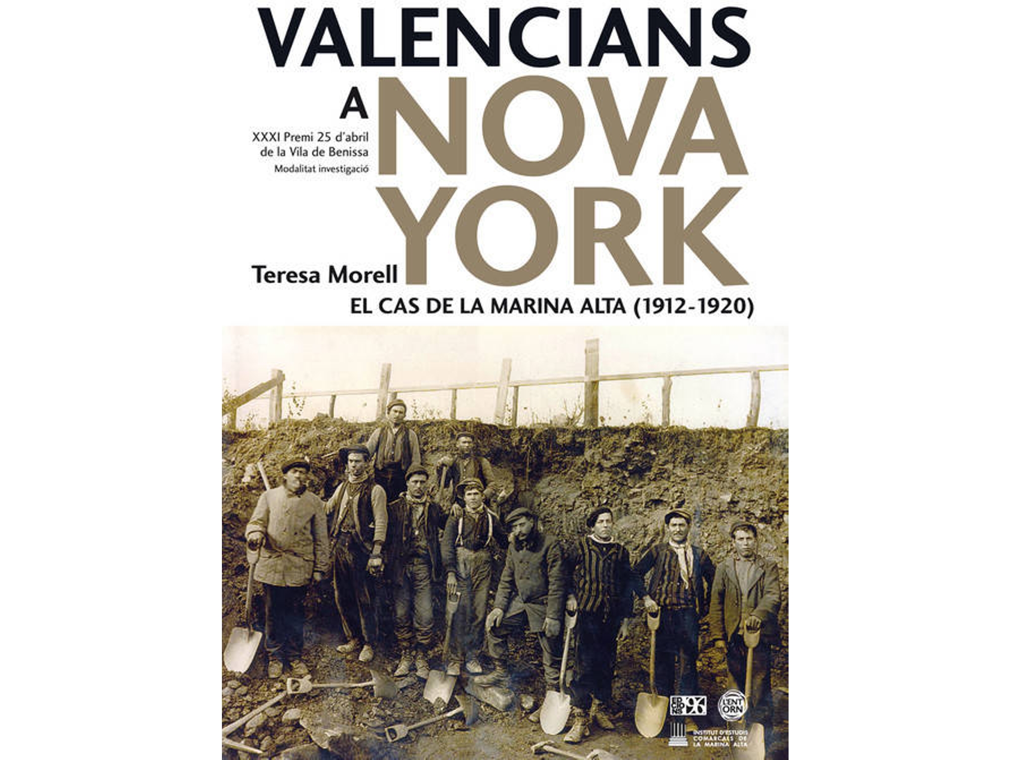 Libro Valencians A Nova York de Teresa Morell (Catalán)