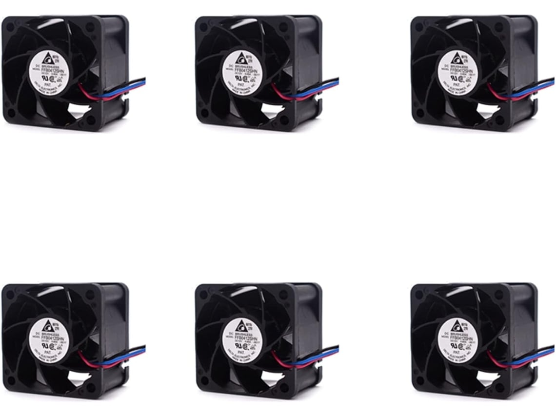 6 Unidades Ffb0412shn 4028 Ventilador De Microflujo De Aire De 4 Cm, 12 V, 0,60 A
