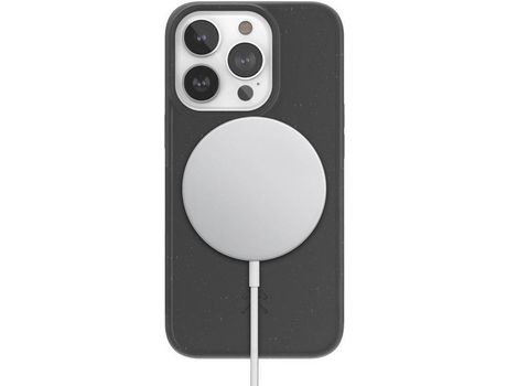 Funda para iPhone 14 Pro WOODC Magsafe Bio Negro