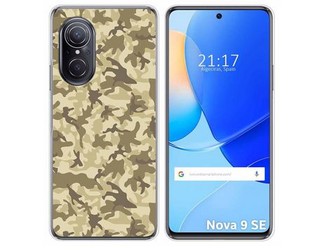 Carcasa Huawei Nova 9 Se TUMUNDOSMARTPHONE Dibujos Sand Camuflaje Multicolor