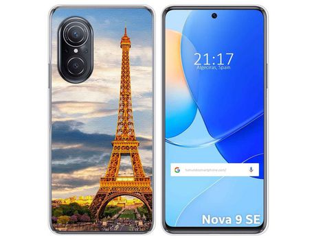 Carcasa Huawei Nova 9 Se TUMUNDOSMARTPHONE Dibujos Paris Multicolor