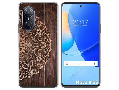 Carcasa Huawei Nova 9 Se TUMUNDOSMARTPHONE Dibujos Madera 06 Multicolor