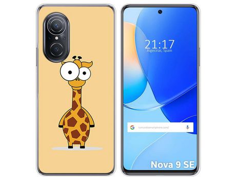 Carcasa Huawei Nova 9 Se TUMUNDOSMARTPHONE Dibujos Jirafa Multicolor