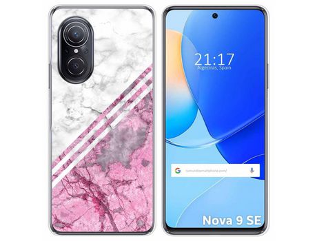 Carcasa Huawei Nova 9 Se TUMUNDOSMARTPHONE Dibujos Mármol 03 Multicolor