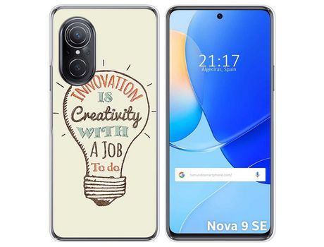 Carcasa Huawei Nova 9 Se TUMUNDOSMARTPHONE Dibujos Creativity Multicolor
