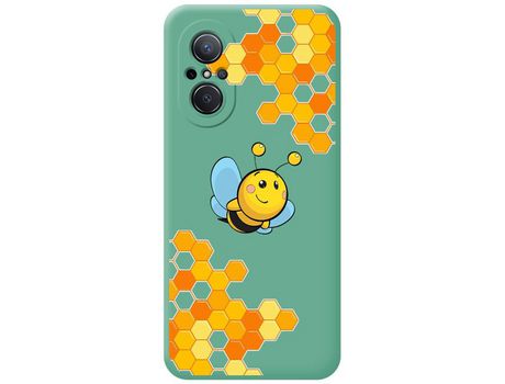 Carcasa Huawei Nova 9 Se TUMUNDOSMARTPHONE Silicona Líquida Dibujos Abeja Verde