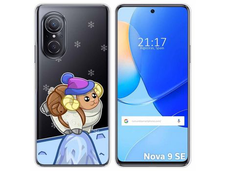 Carcasa Huawei Nova 9 Se TUMUNDOSMARTPHONE Dibujos Transparente Cabra Multicolor