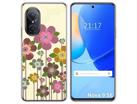 Carcasa Huawei Nova 9 Se TUMUNDOSMARTPHONE Dibujos Primavera En Flor Multicolor
