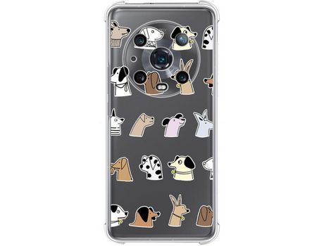 Carcasa Huawei Honor Magic 4 Pro 5G TUMUNDOSMARTPHONE Dibujos Antigolpes Perros Multicolor