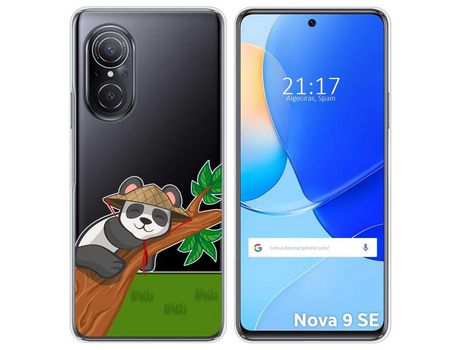 Carcasa Huawei Nova 9 Se TUMUNDOSMARTPHONE Dibujos Transparente Panda Multicolor