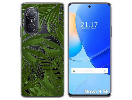 Carcasa Huawei Nova 9 Se TUMUNDOSMARTPHONE Dibujos Transparente Jungla Multicolor
