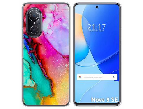 Carcasa Huawei Nova 9 Se TUMUNDOSMARTPHONE Dibujos Mármol 15 Multicolor