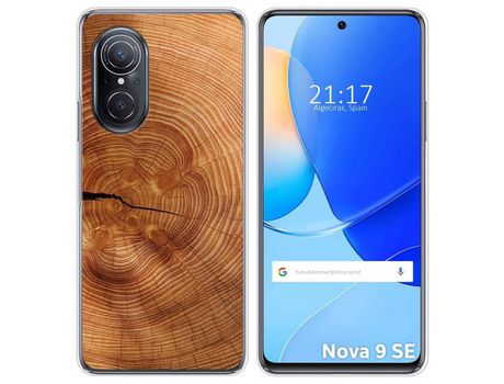 Carcasa Huawei Nova 9 Se TUMUNDOSMARTPHONE Dibujos Madera 04 Multicolor
