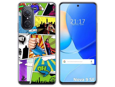 Carcasa Huawei Nova 9 Se TUMUNDOSMARTPHONE Dibujos Comic Multicolor